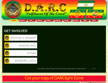 Tablet Screenshot of darcfoundation.org